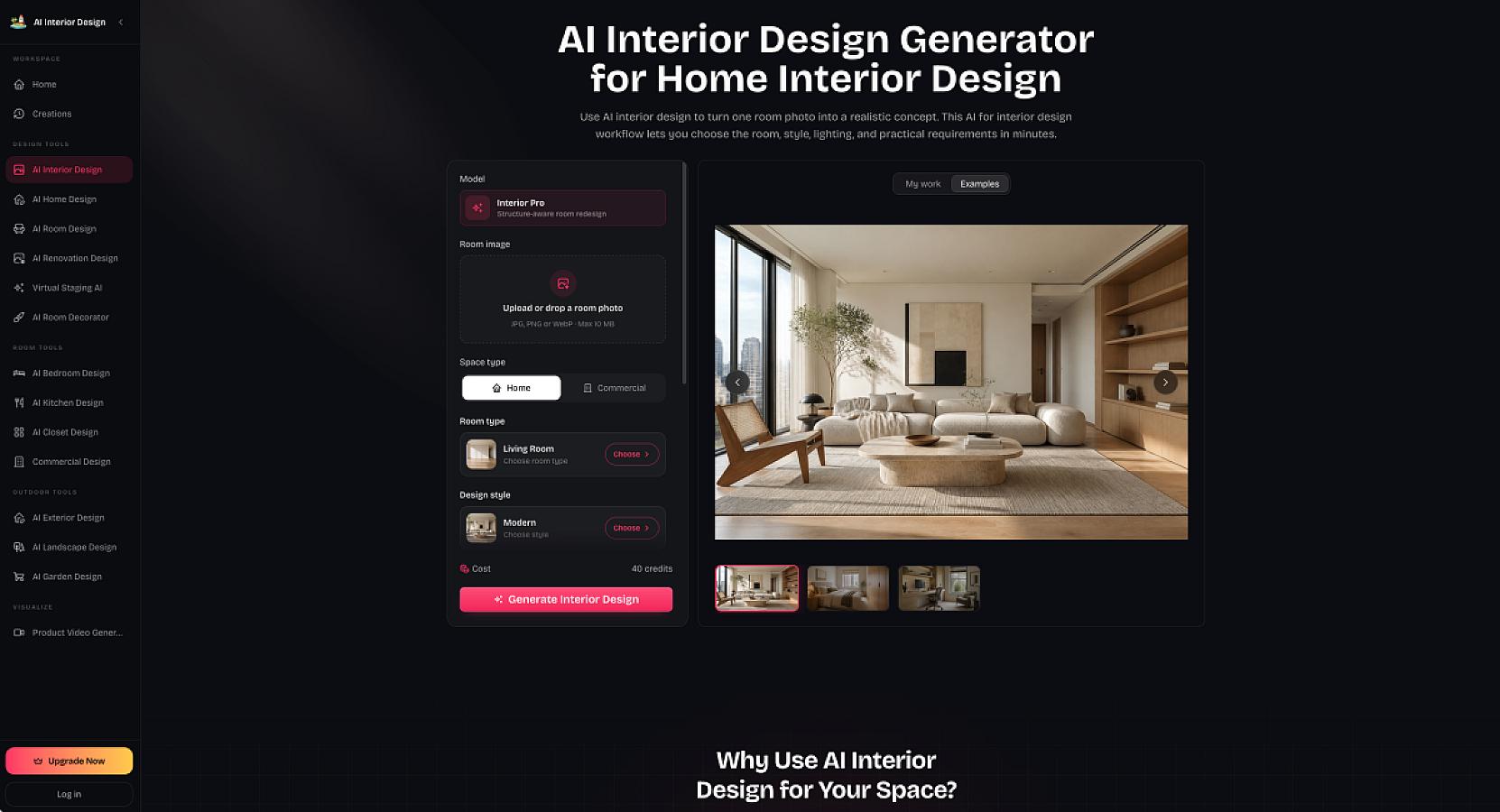 AI Interior Design screenshot 1