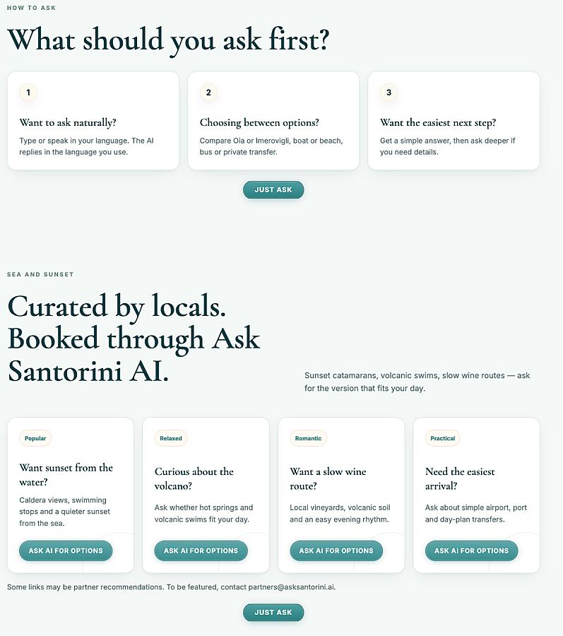 Ask Santorini AI screenshot 3
