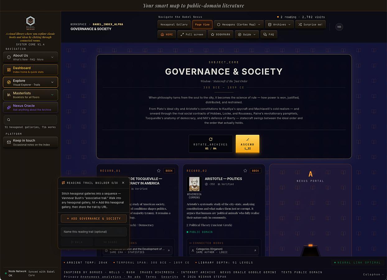 Babel Nexus Index screenshot 1