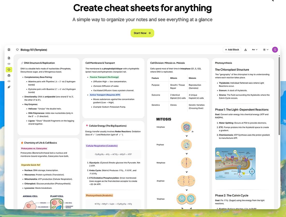 Blocknotes screenshot 3