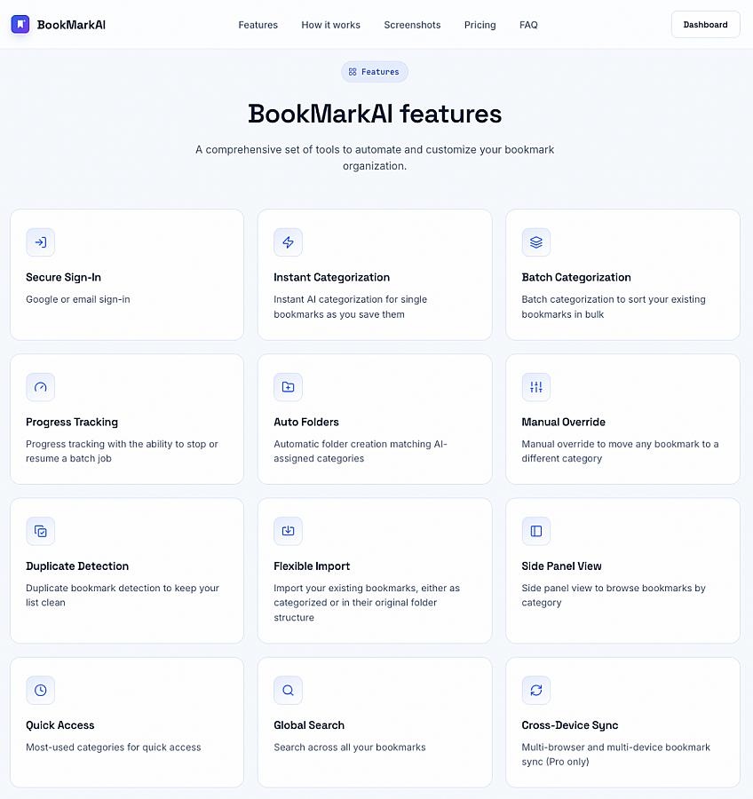 BookMarkAI screenshot 3