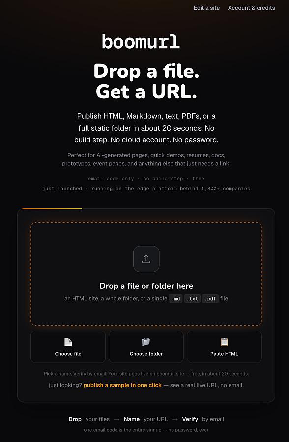 BoomURL screenshot 3