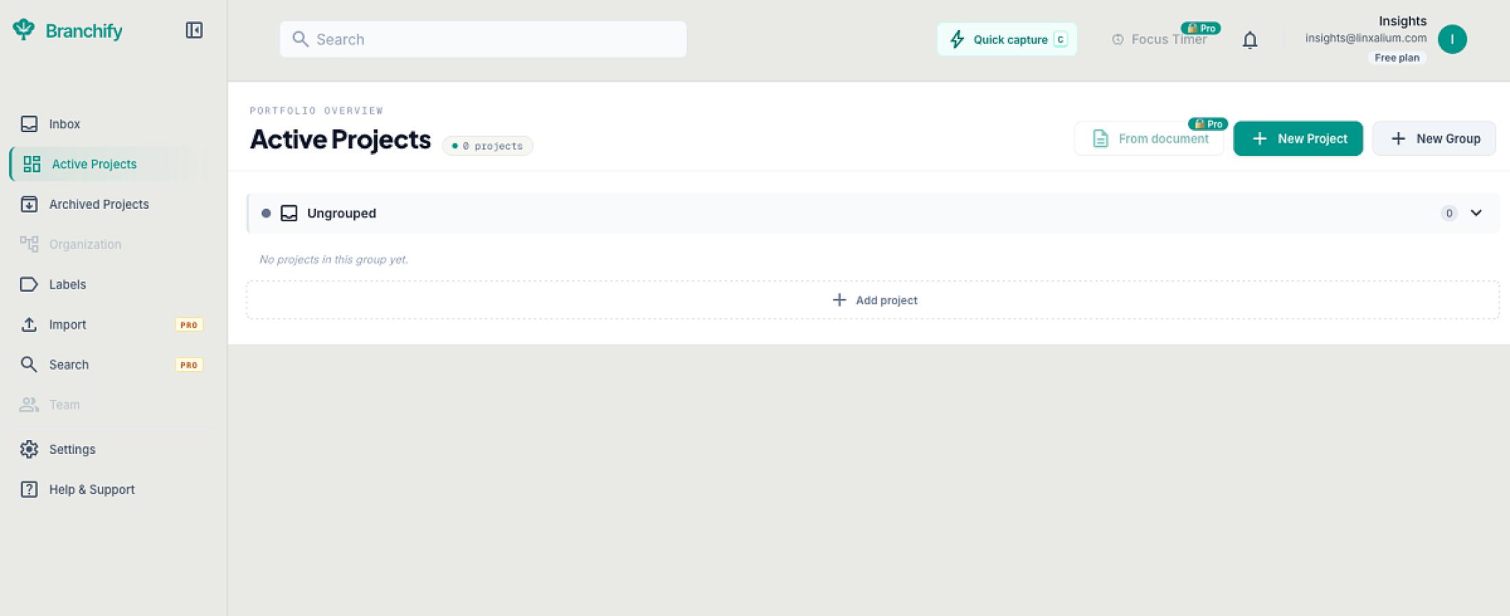 Branchify screenshot 1