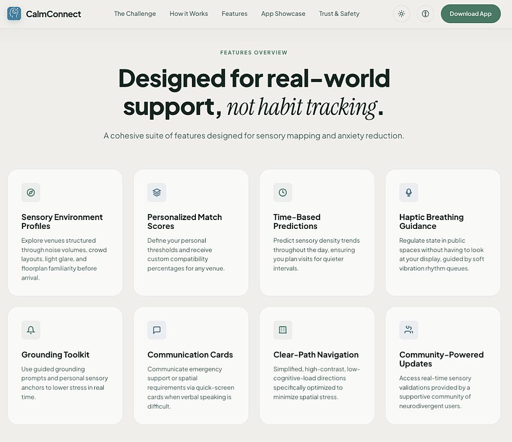 CalmConnect screenshot 1