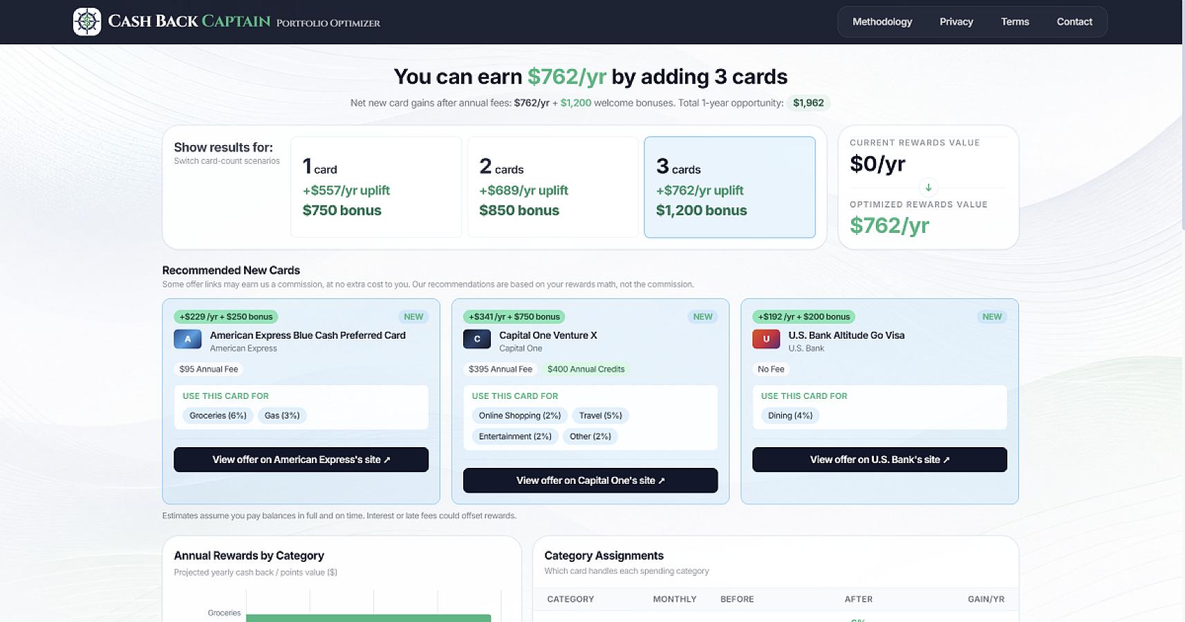 Cash Back Captain screenshot 2