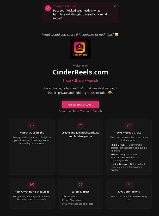 CinderReels screenshot 1