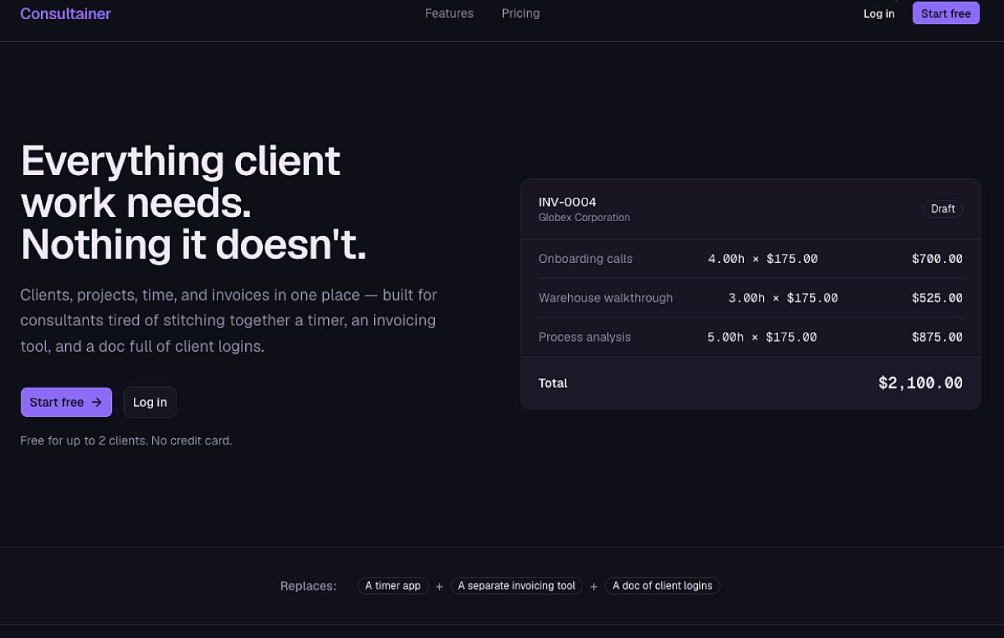 Consultainer screenshot 5