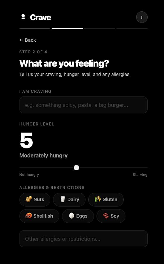 Crave screenshot 2