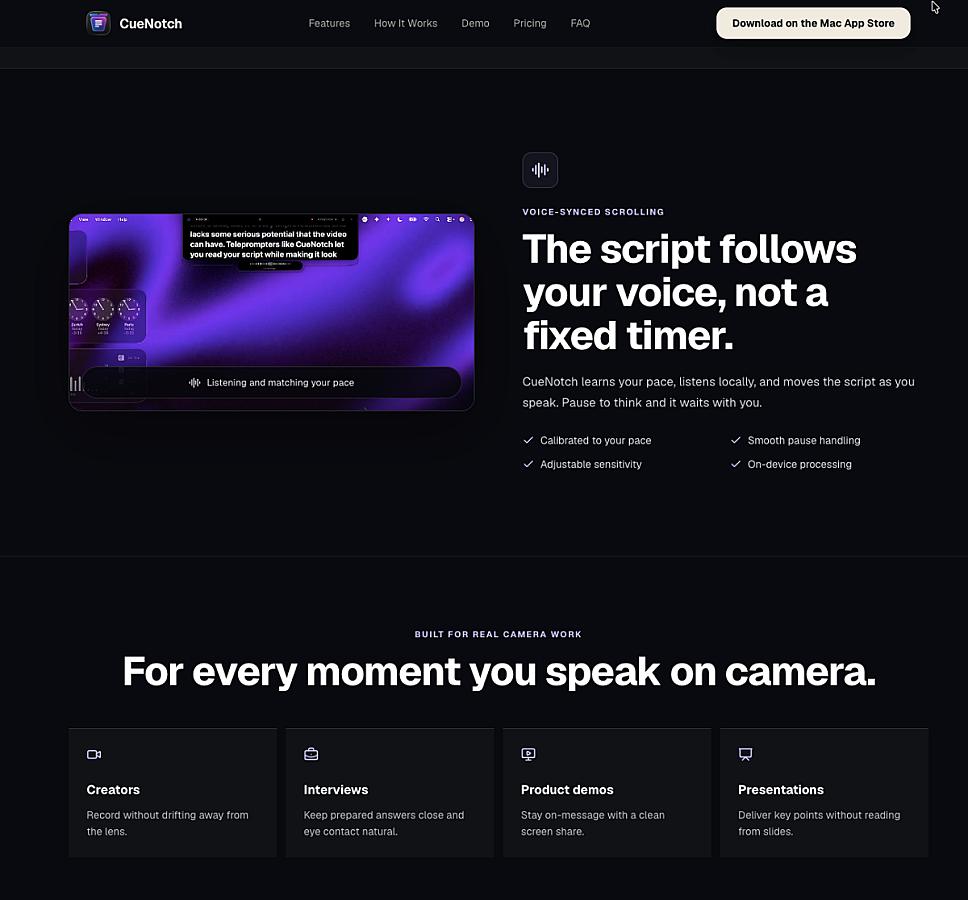 CueNotch screenshot 3
