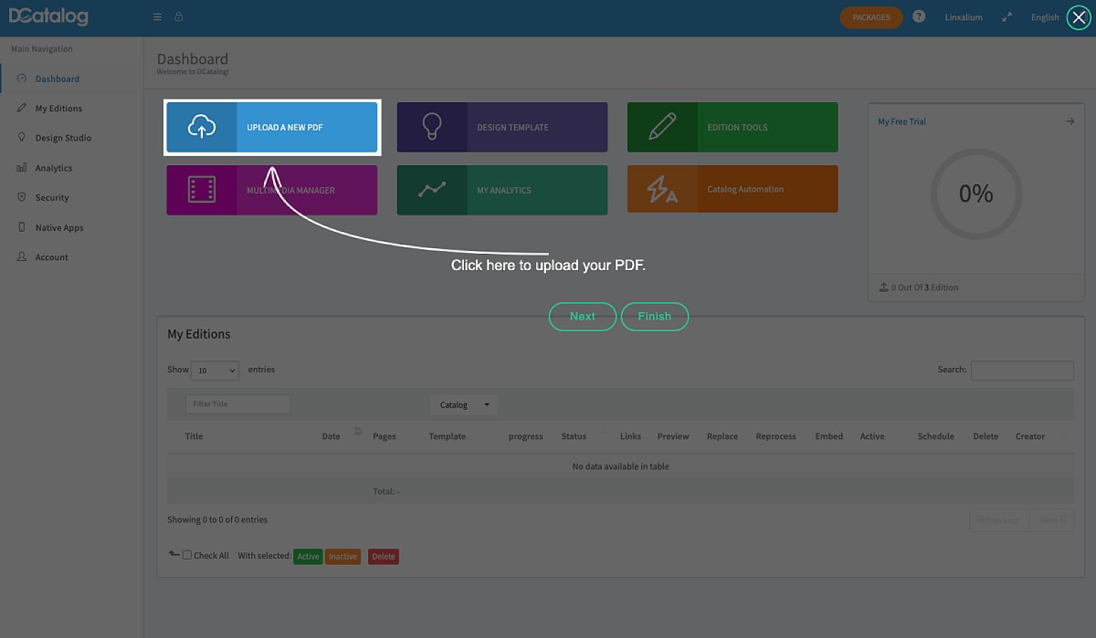 DCatalog screenshot 1