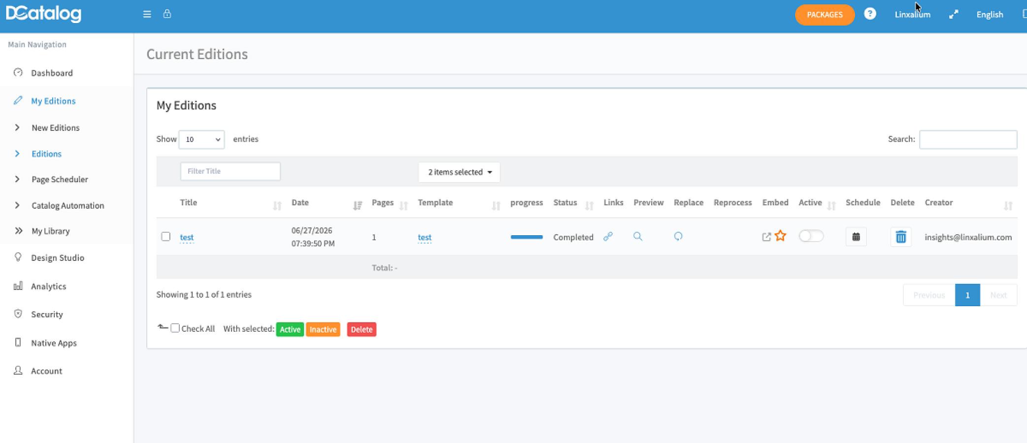 DCatalog screenshot 4