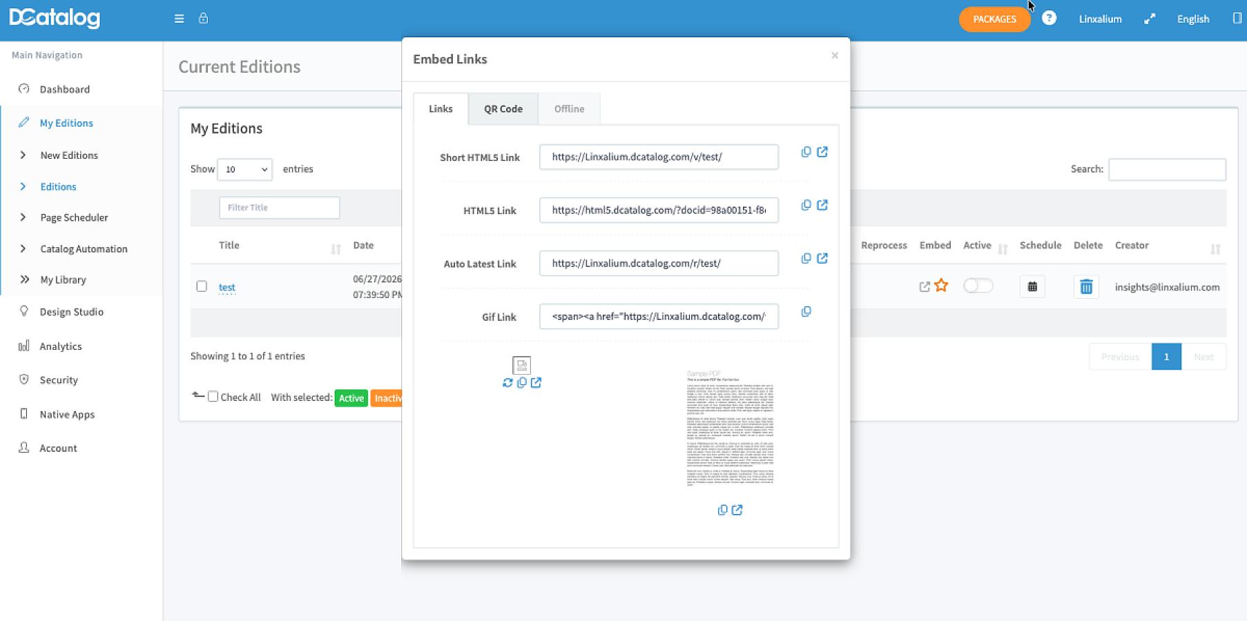 DCatalog screenshot 5