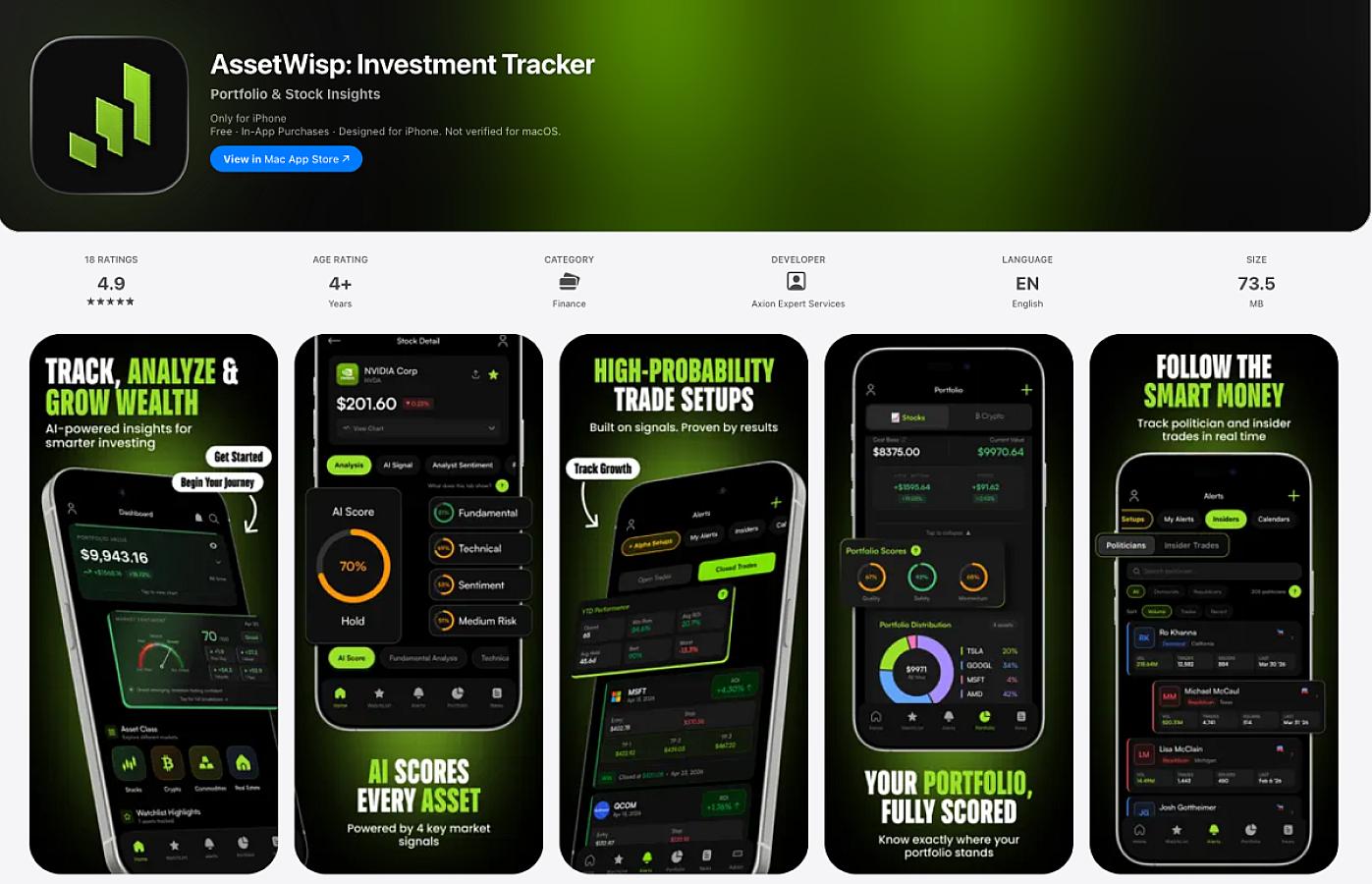 Financial Insights screenshot 1