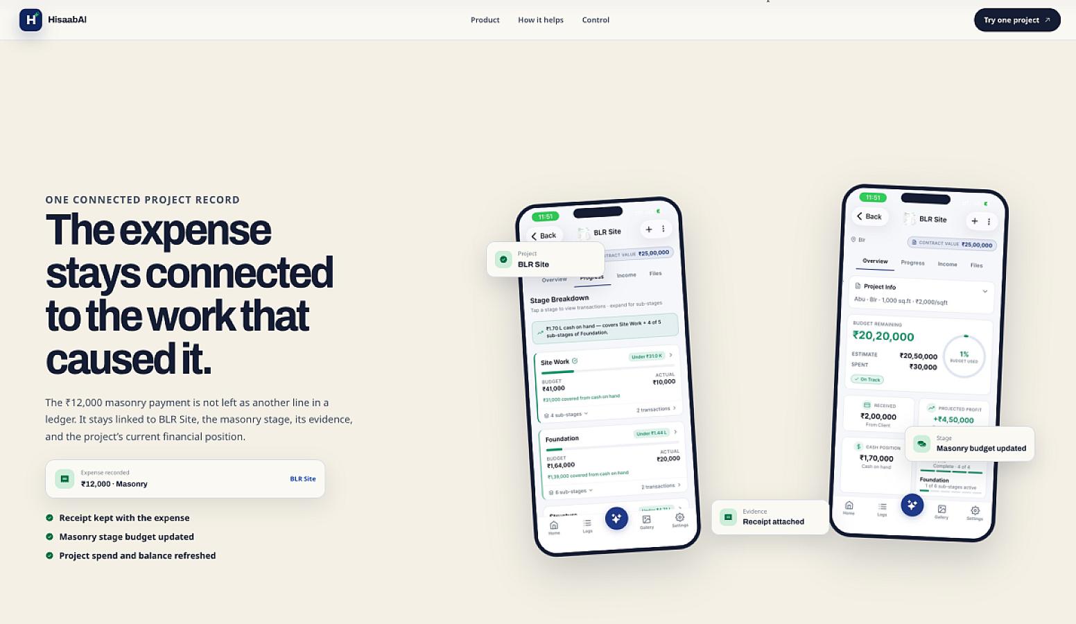 HisaabAI screenshot 3