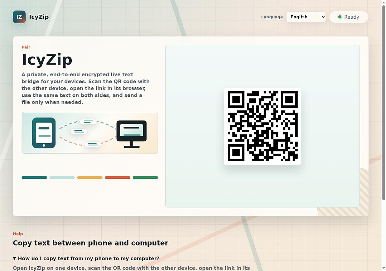 IcyZip screenshot 1