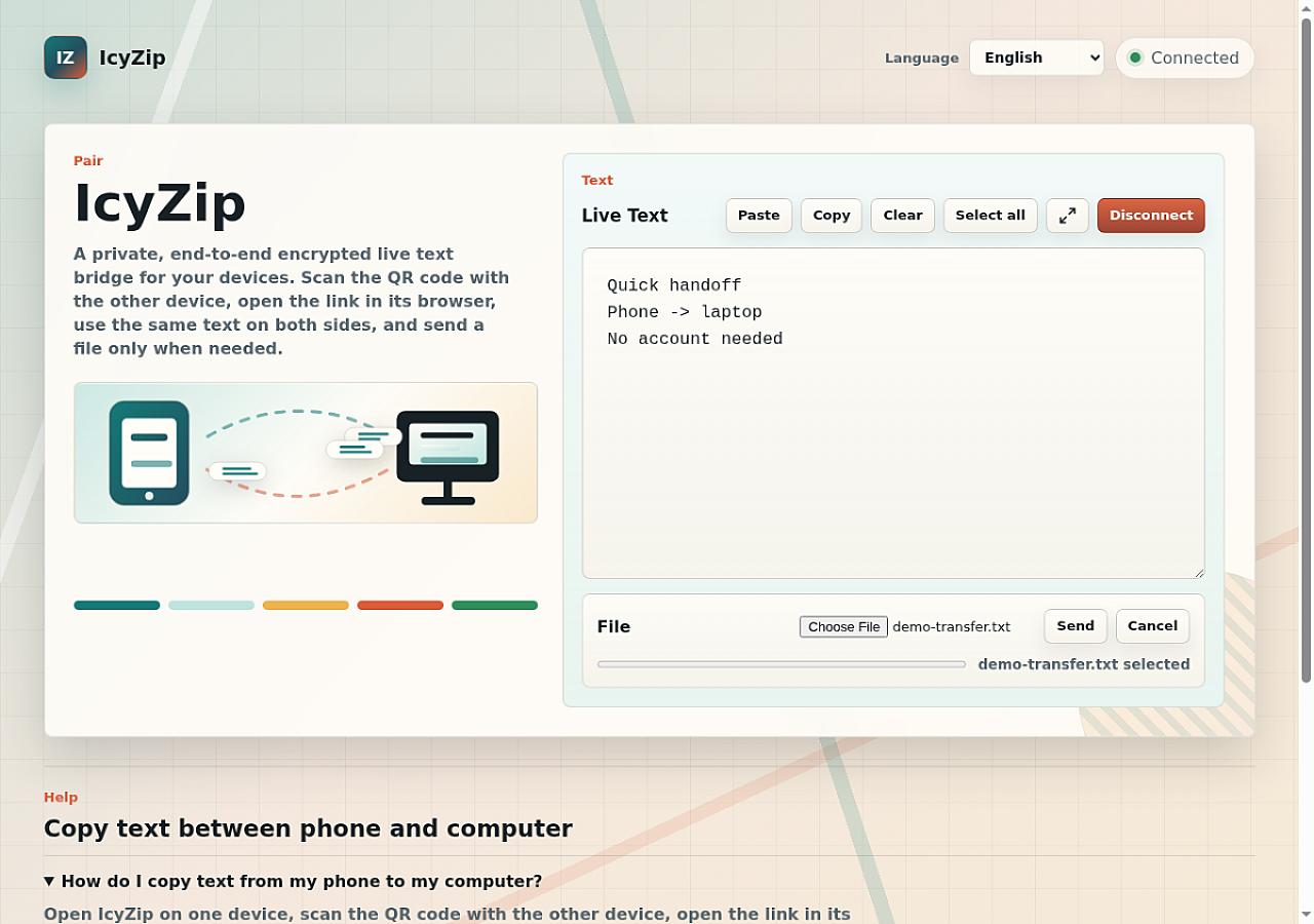 IcyZip screenshot 3