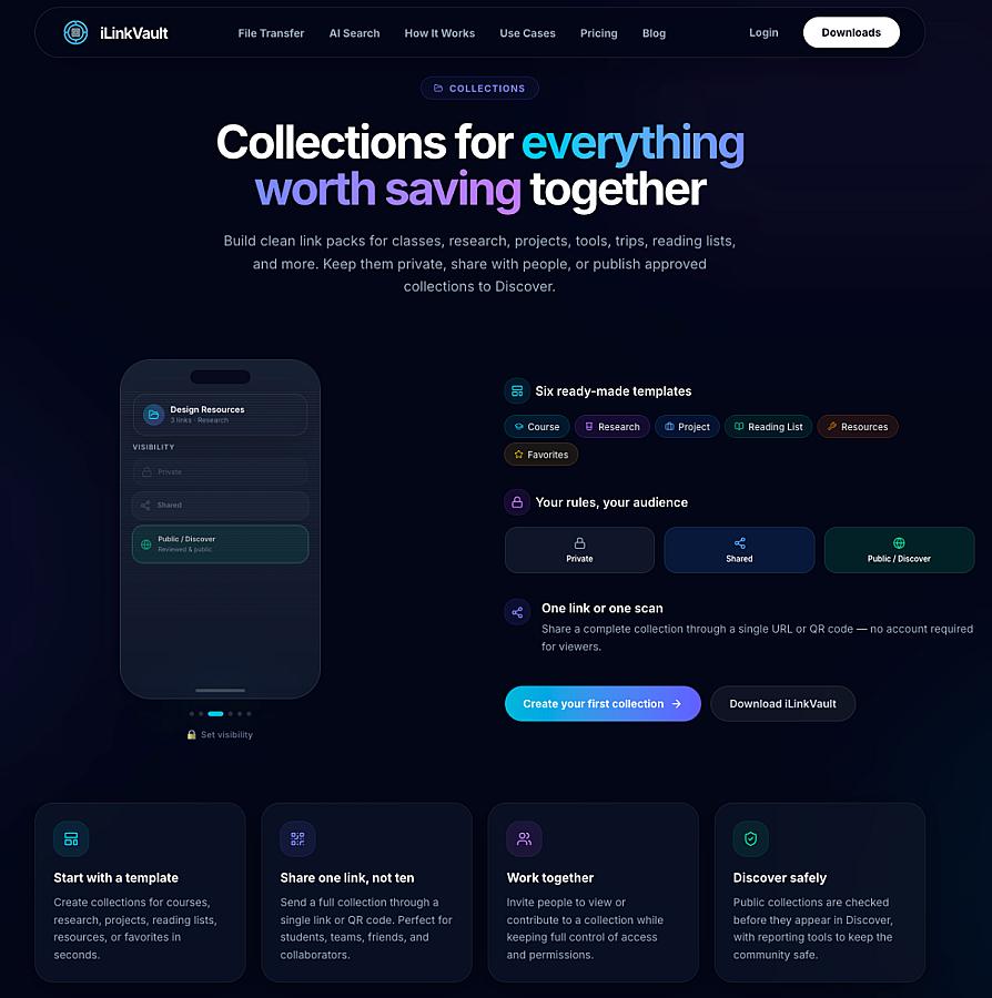 iLinkVault screenshot 4