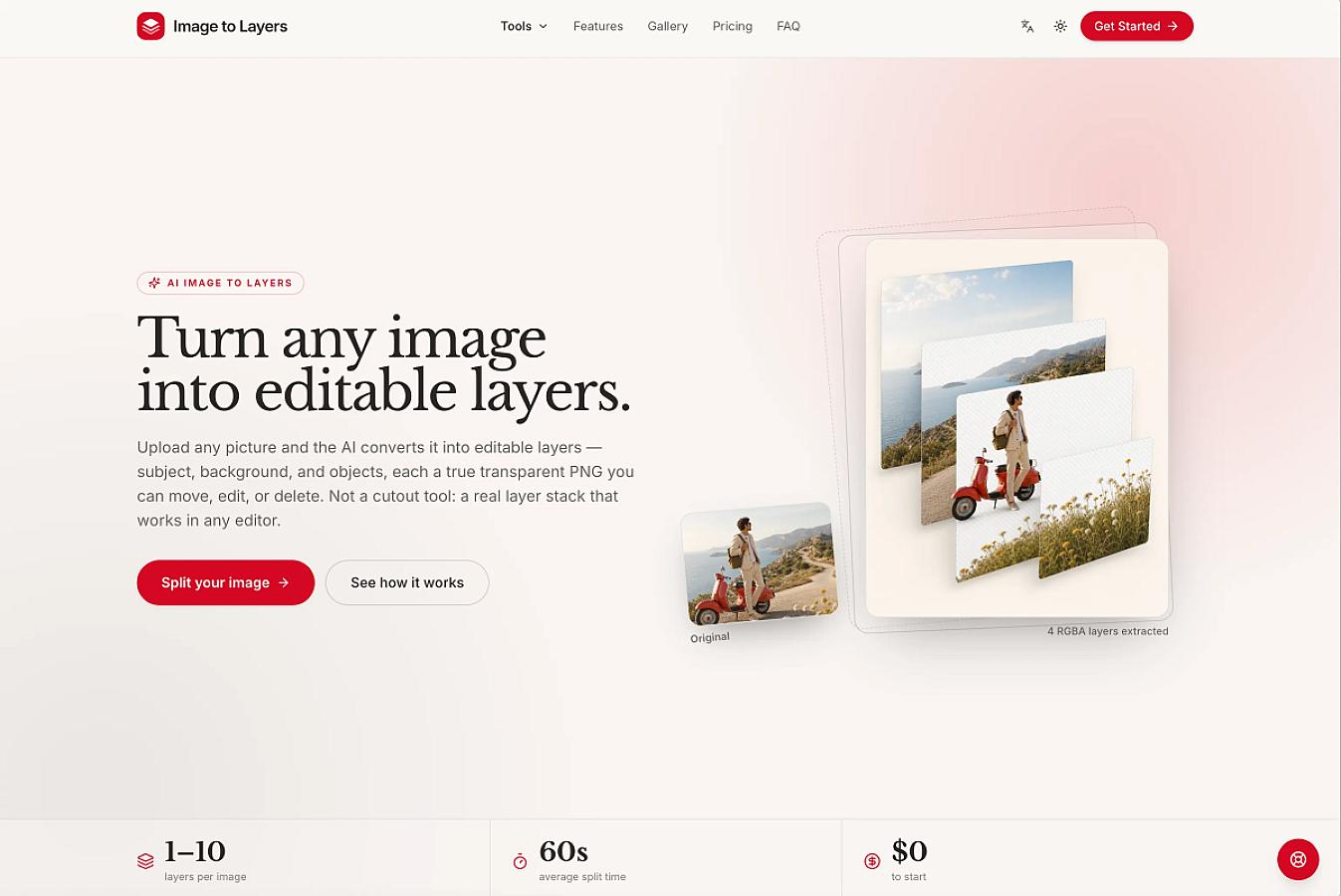 Image to Layers AI screenshot 1
