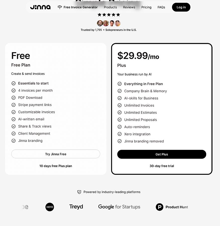Jinna.ai screenshot 1