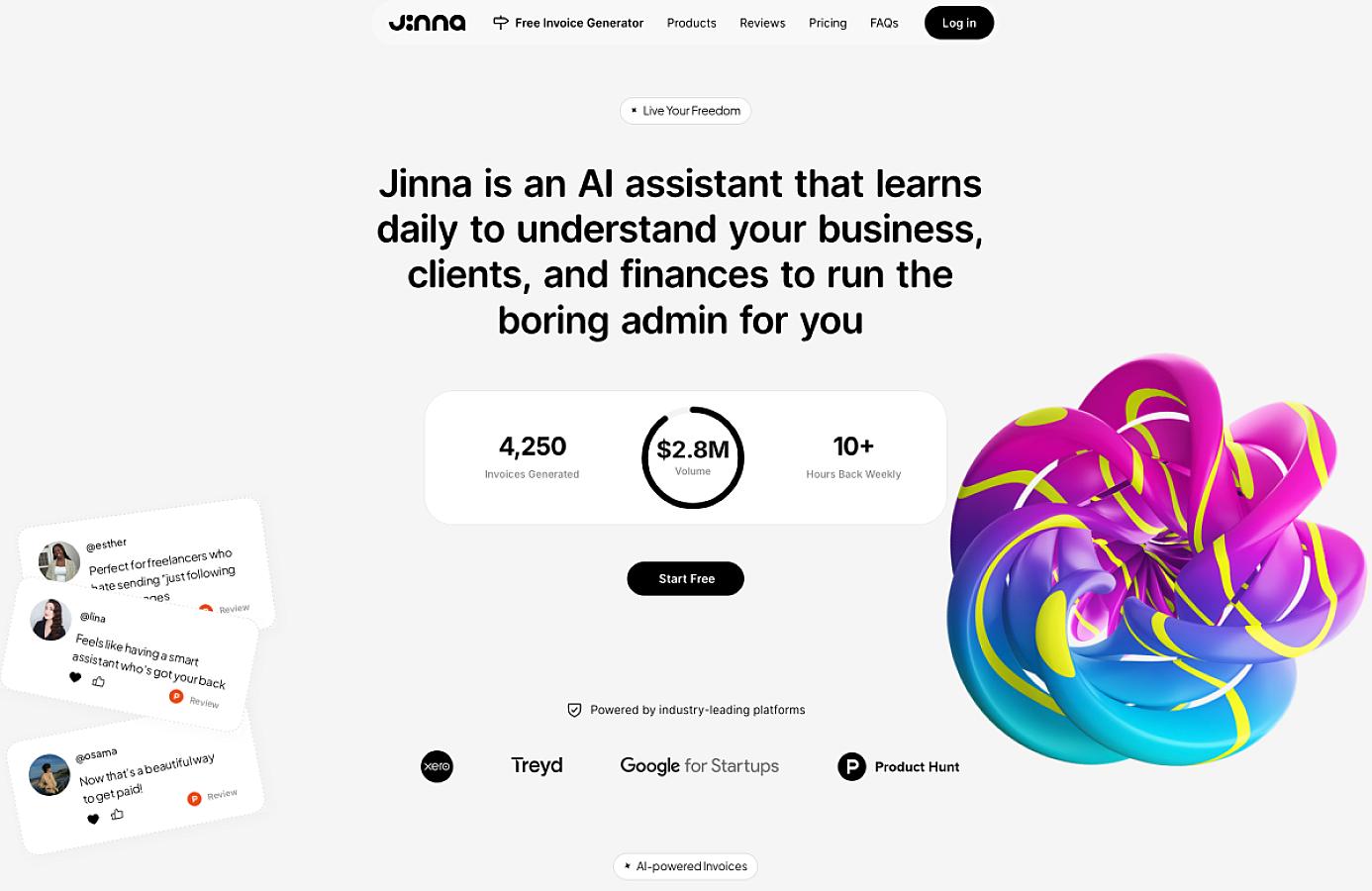 Jinna.ai screenshot 2