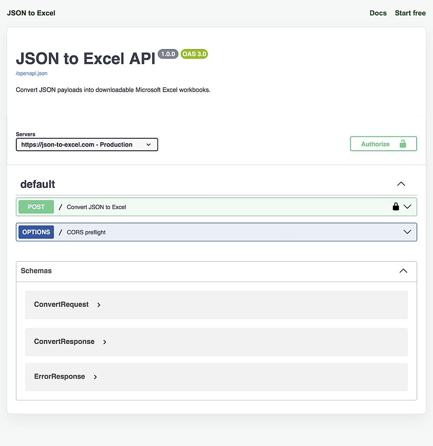 JSON to Excel screenshot 6