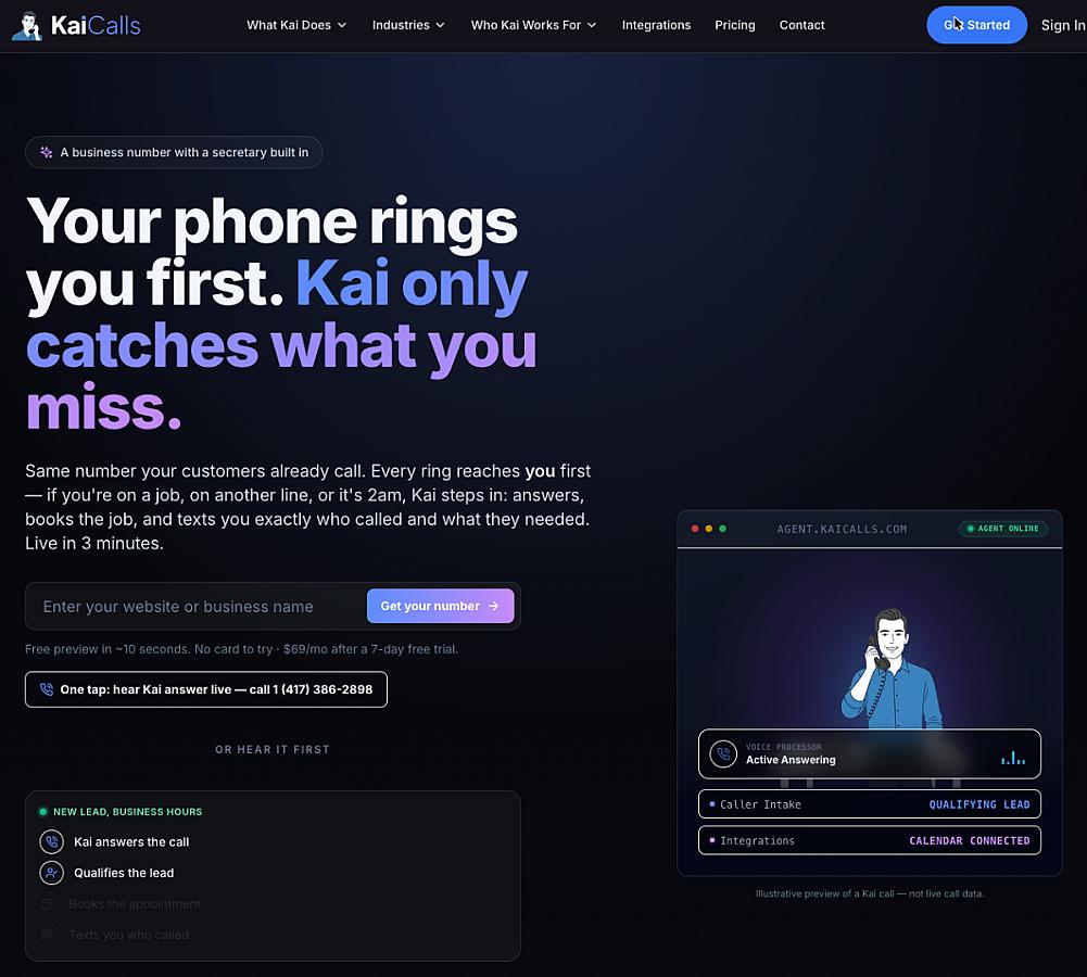 KaiCalls screenshot 2