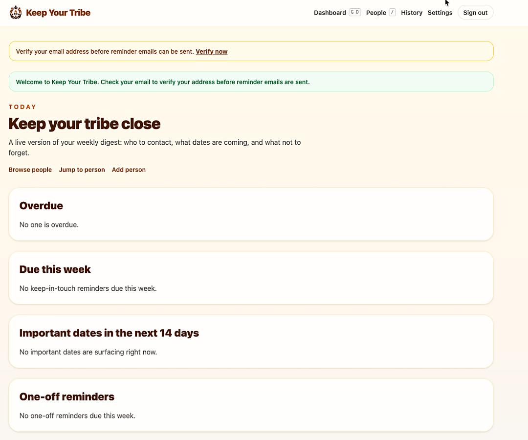 Keep Your Tribe screenshot 1