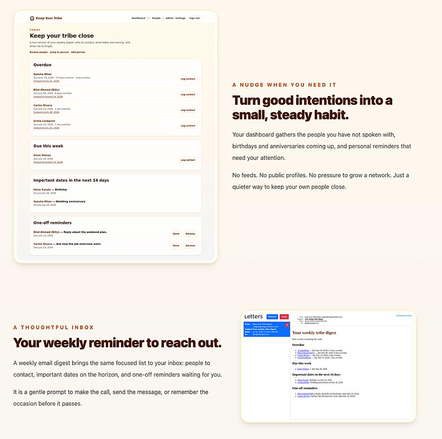 Keep Your Tribe screenshot 2