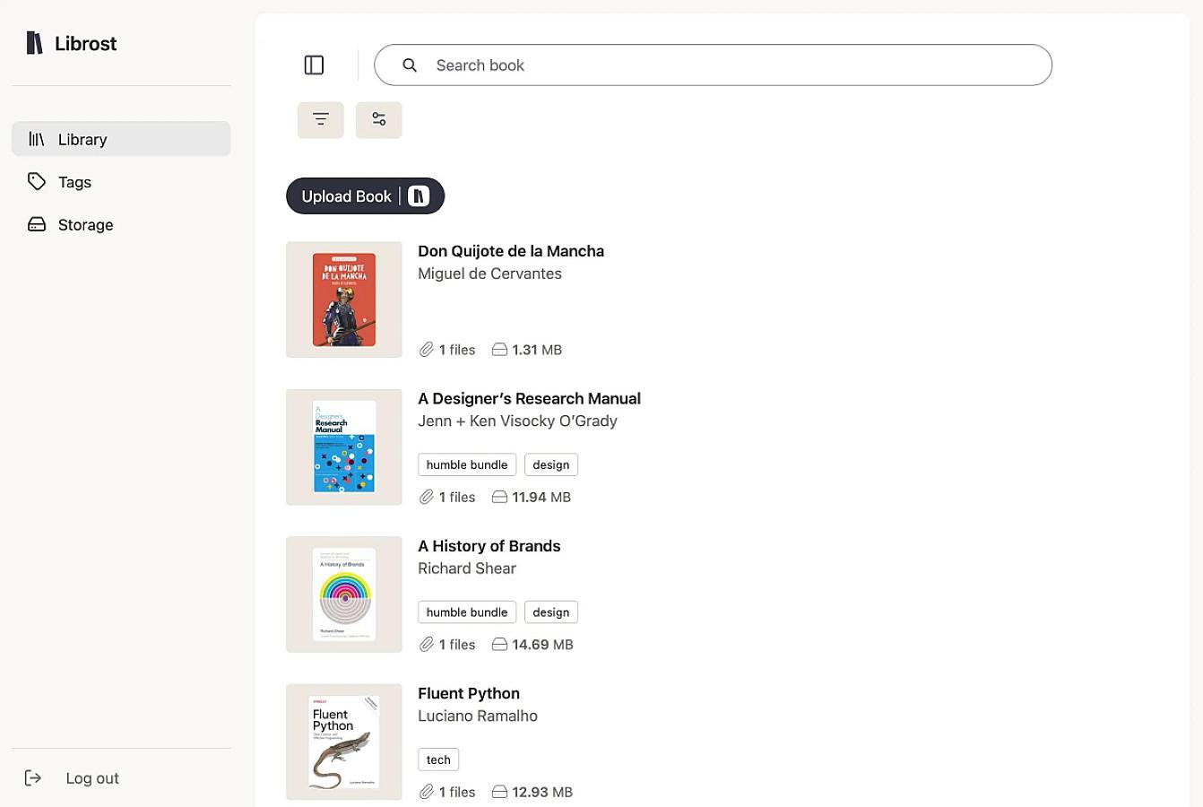 Librost screenshot 1