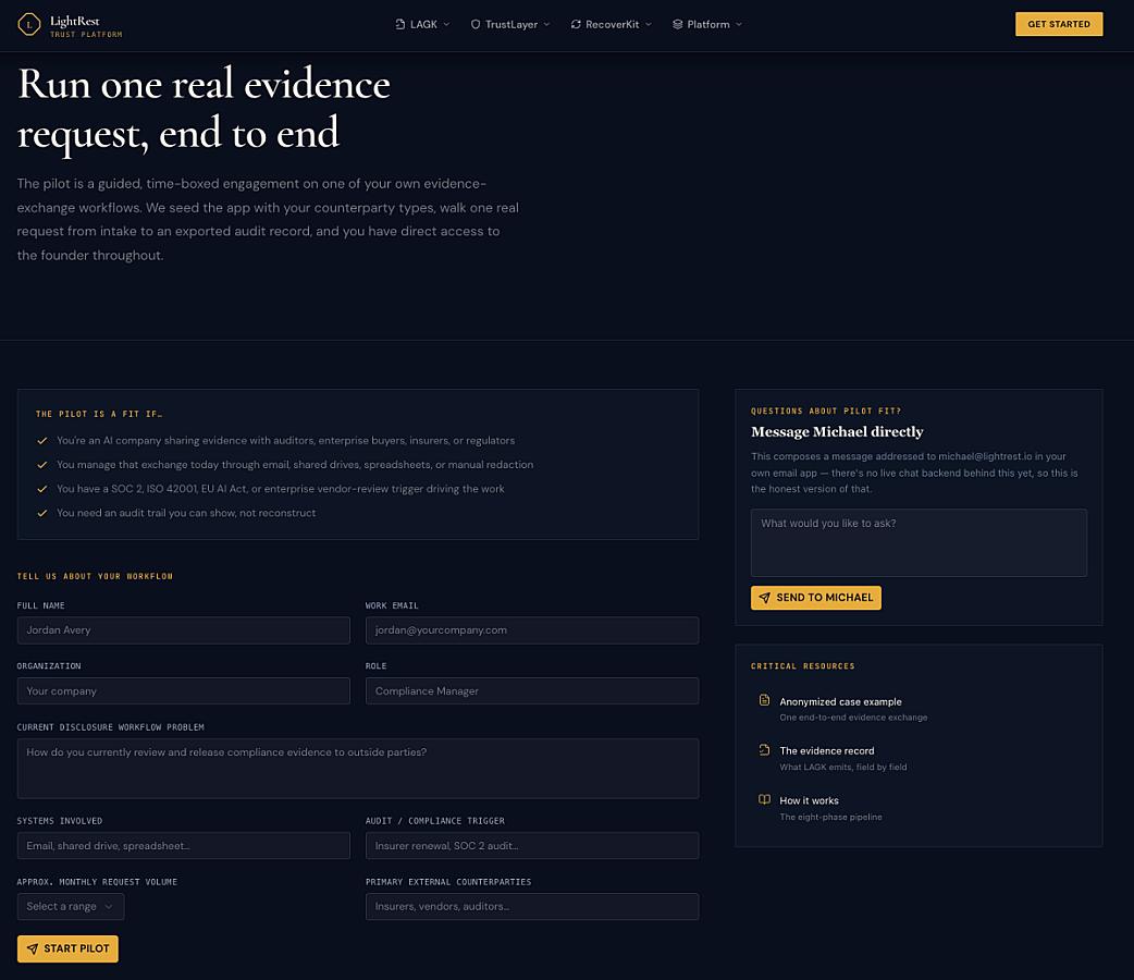 LightRest screenshot 1