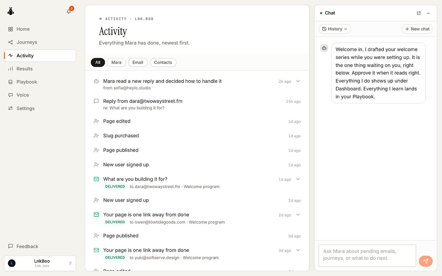 Mara screenshot 2