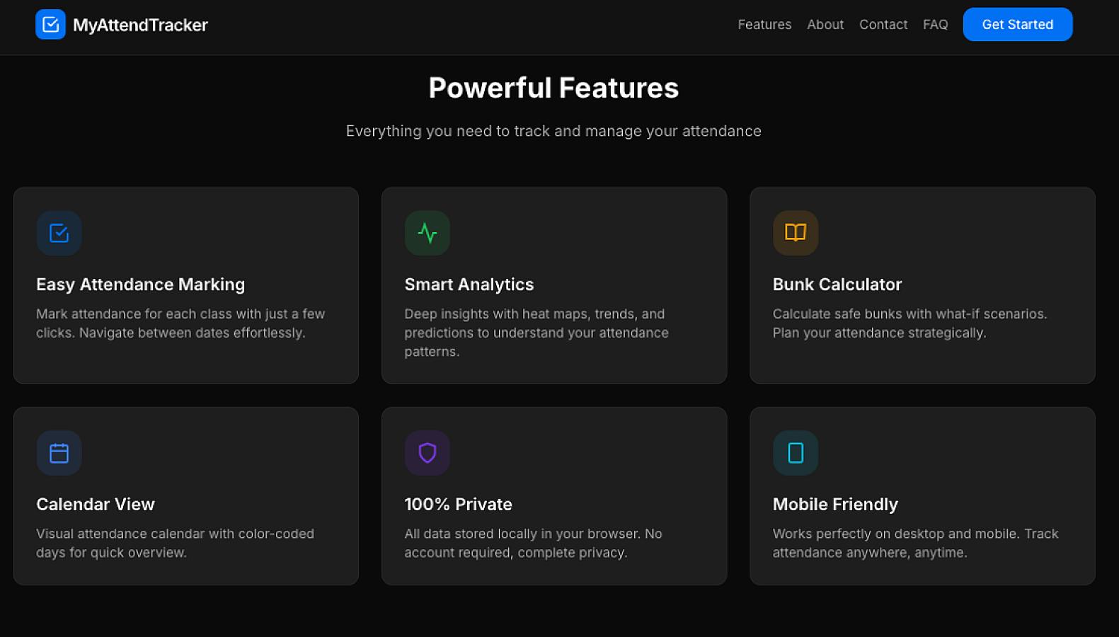 MyAttendTracker screenshot 5