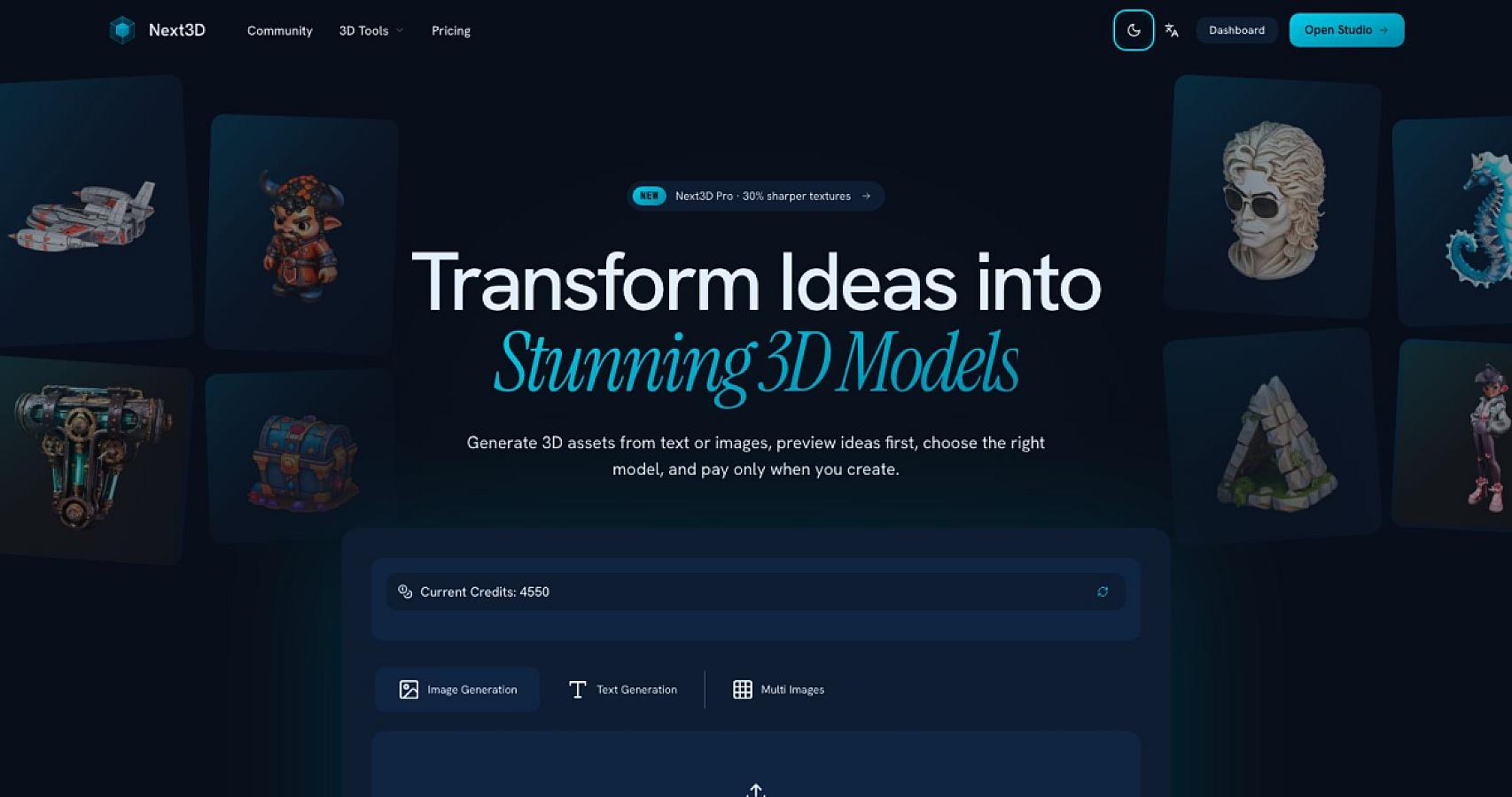 Next3D AI 3D Model Generator screenshot 2