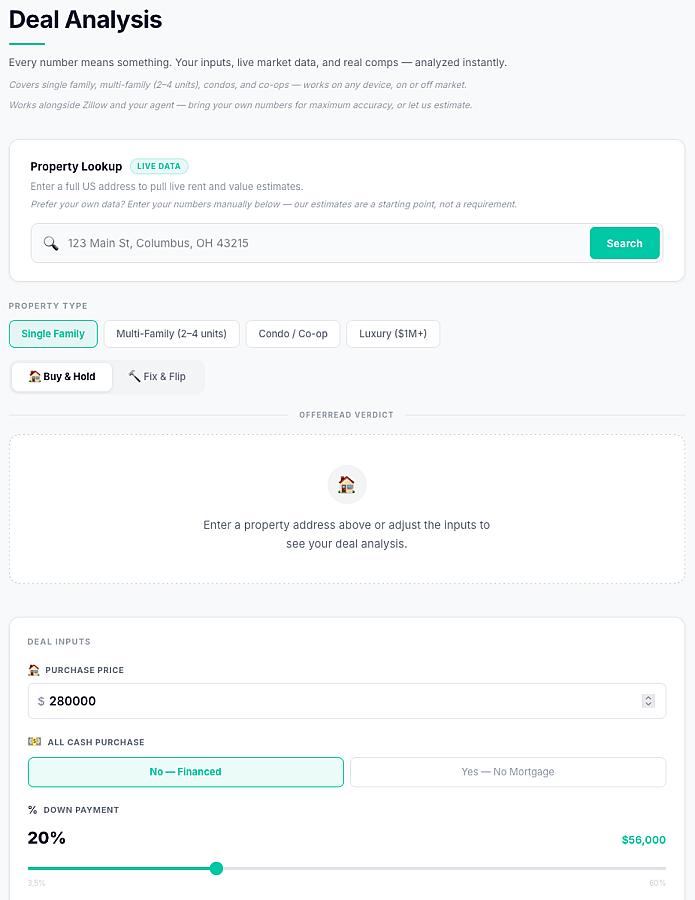 OfferRead screenshot 1