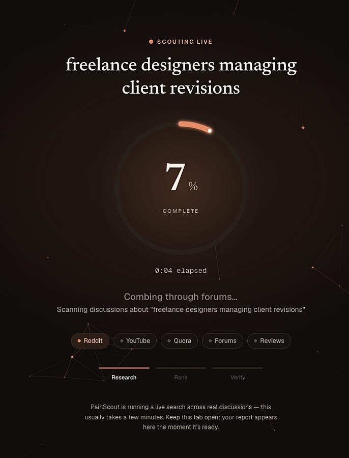 PainScout screenshot 2