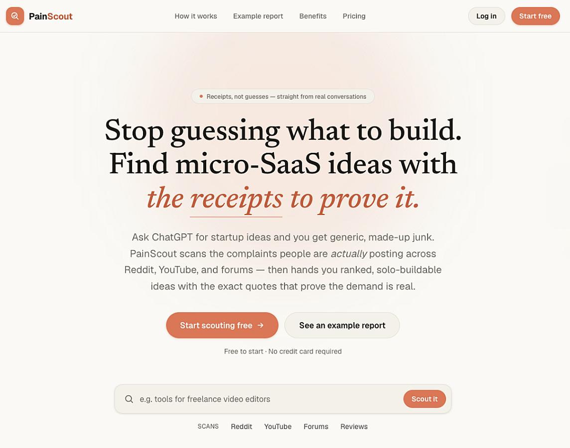 PainScout screenshot 4