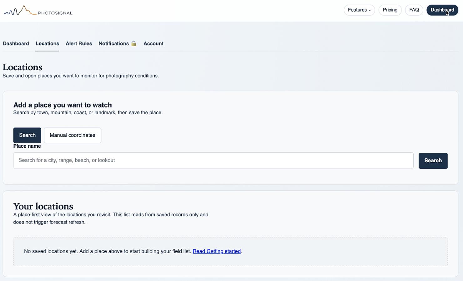 PhotoSignal screenshot 1