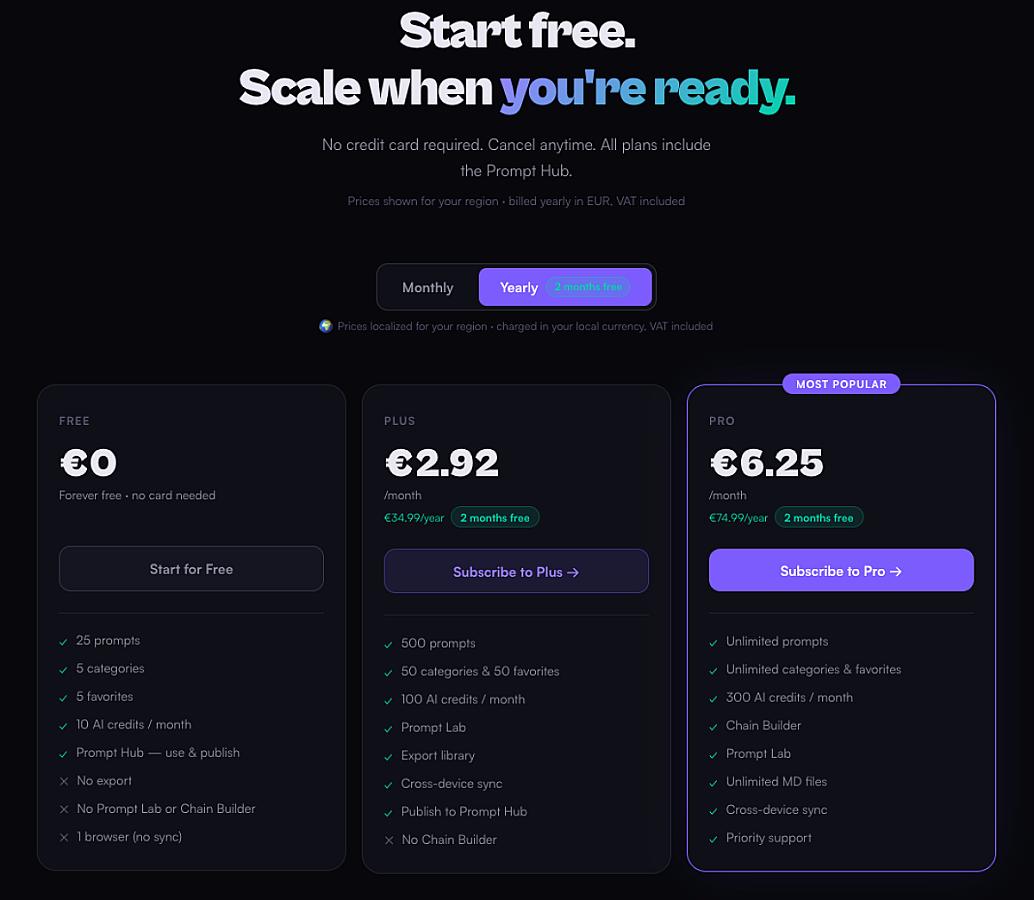 PromptChief screenshot 2