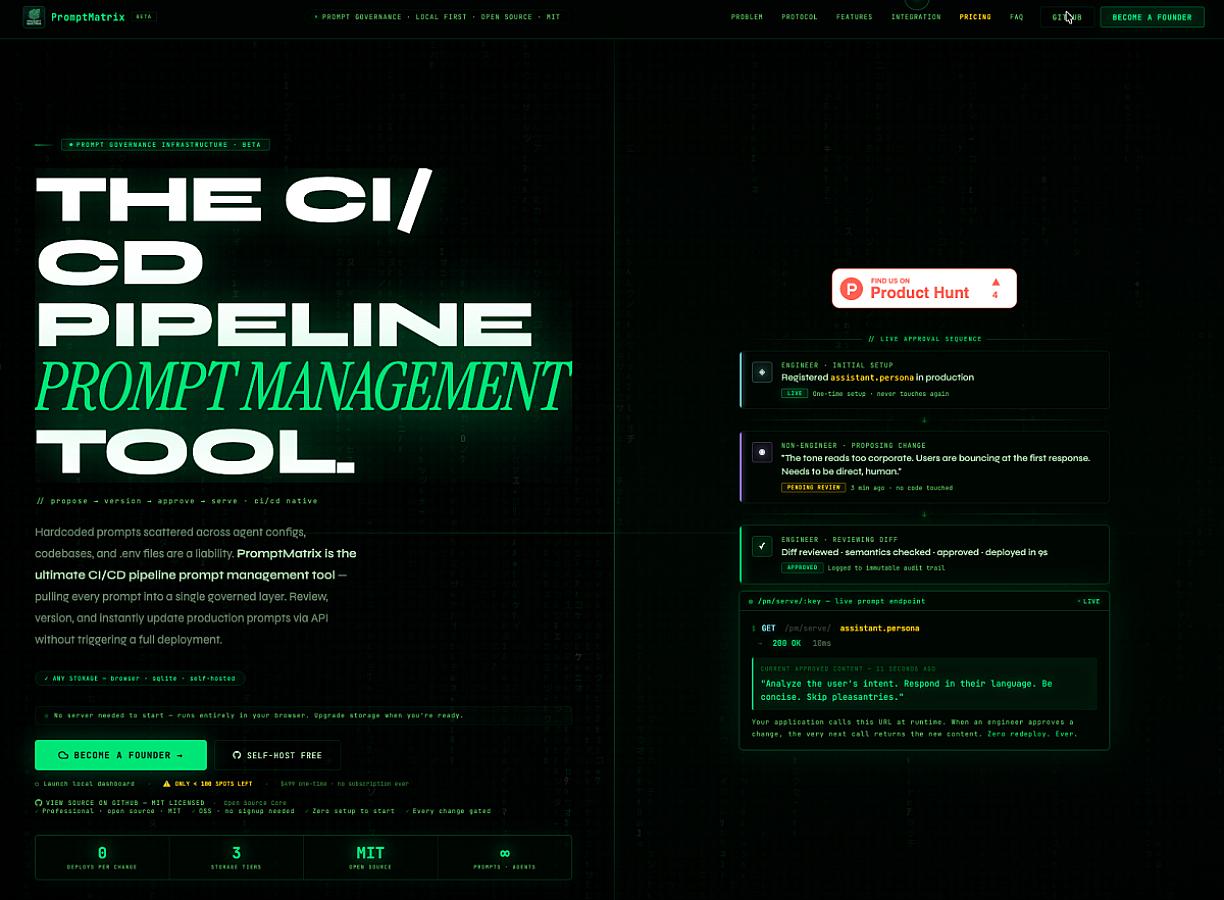 PromptMatrix screenshot 2