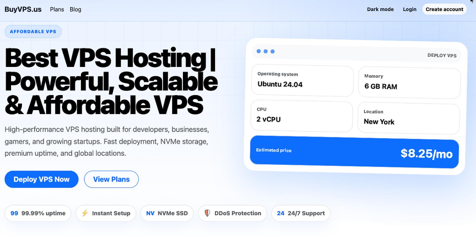 BuyVPS.us screenshot 3