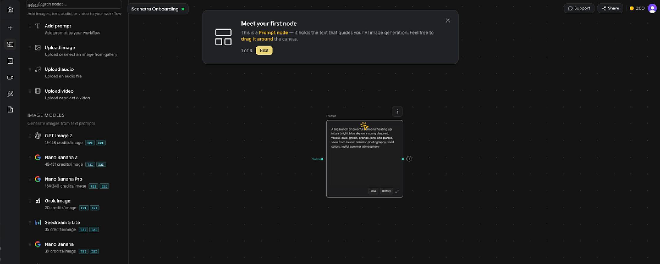 Scenetra screenshot 1