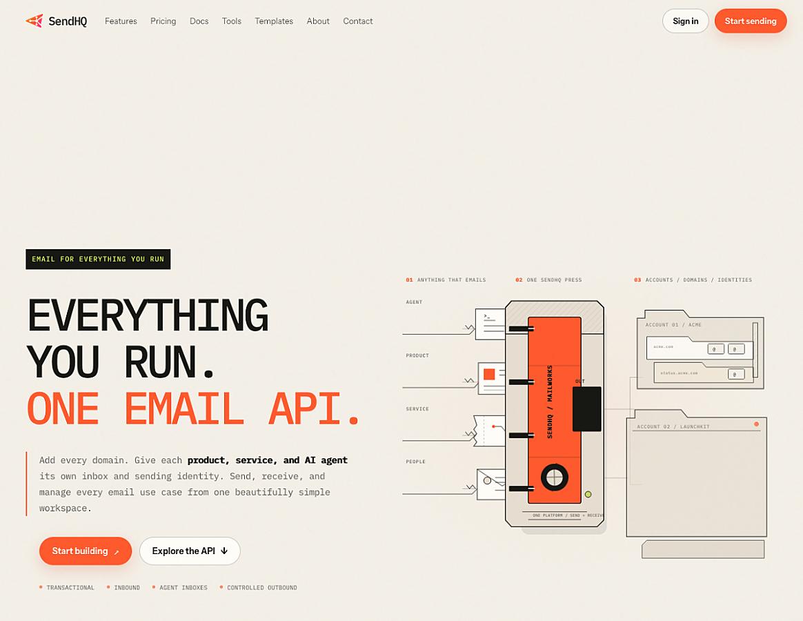 SendHQ screenshot 1