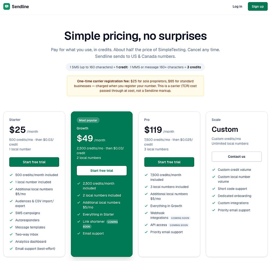 Sendline screenshot 4