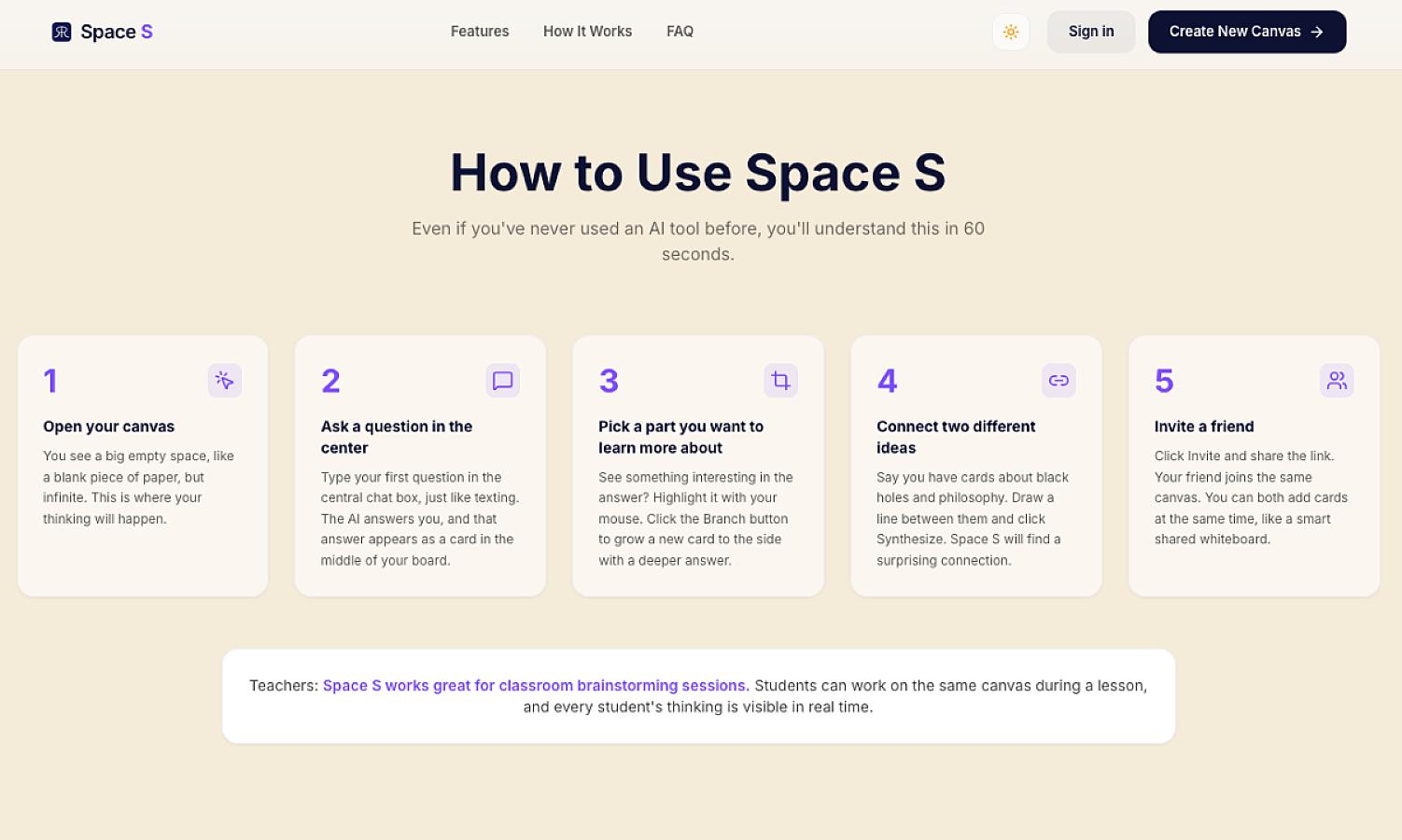 SpaceS screenshot 1