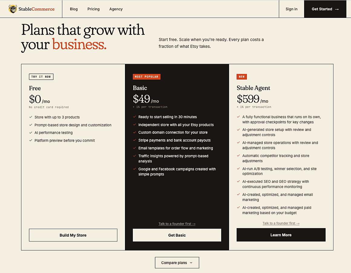 StableCommerce screenshot 2