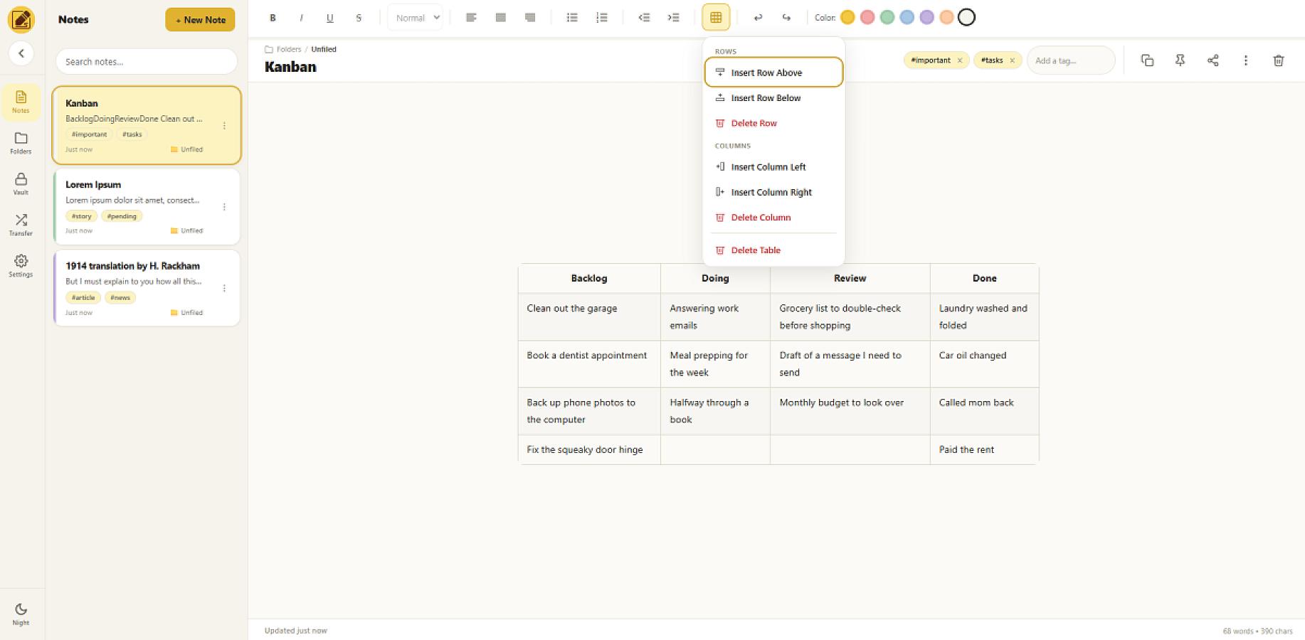 Sulata Note screenshot 1