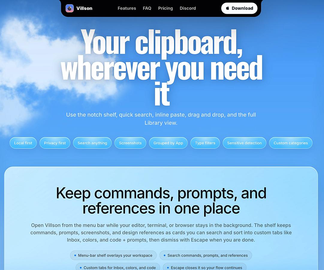 Villson screenshot 1