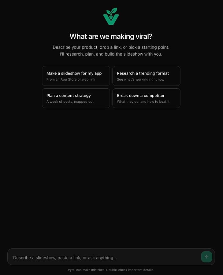 Vyral screenshot 1