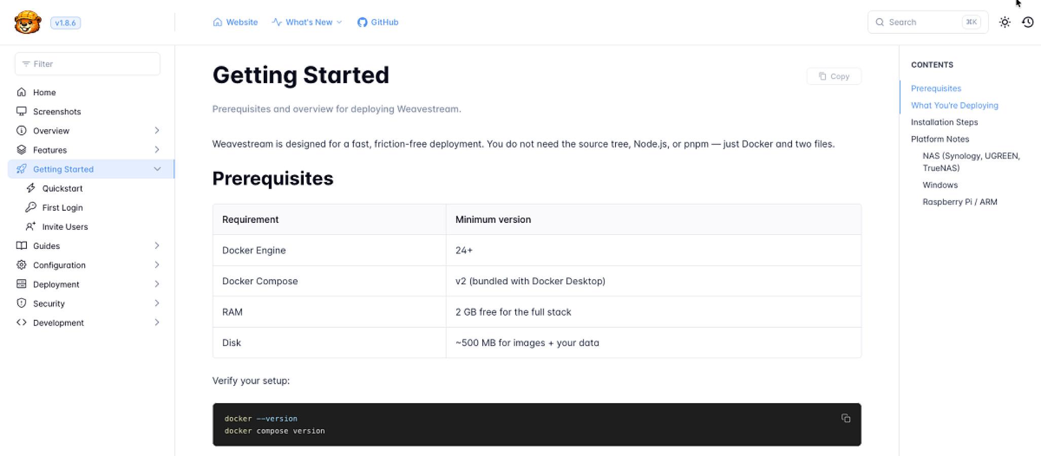 Weavestream screenshot 2