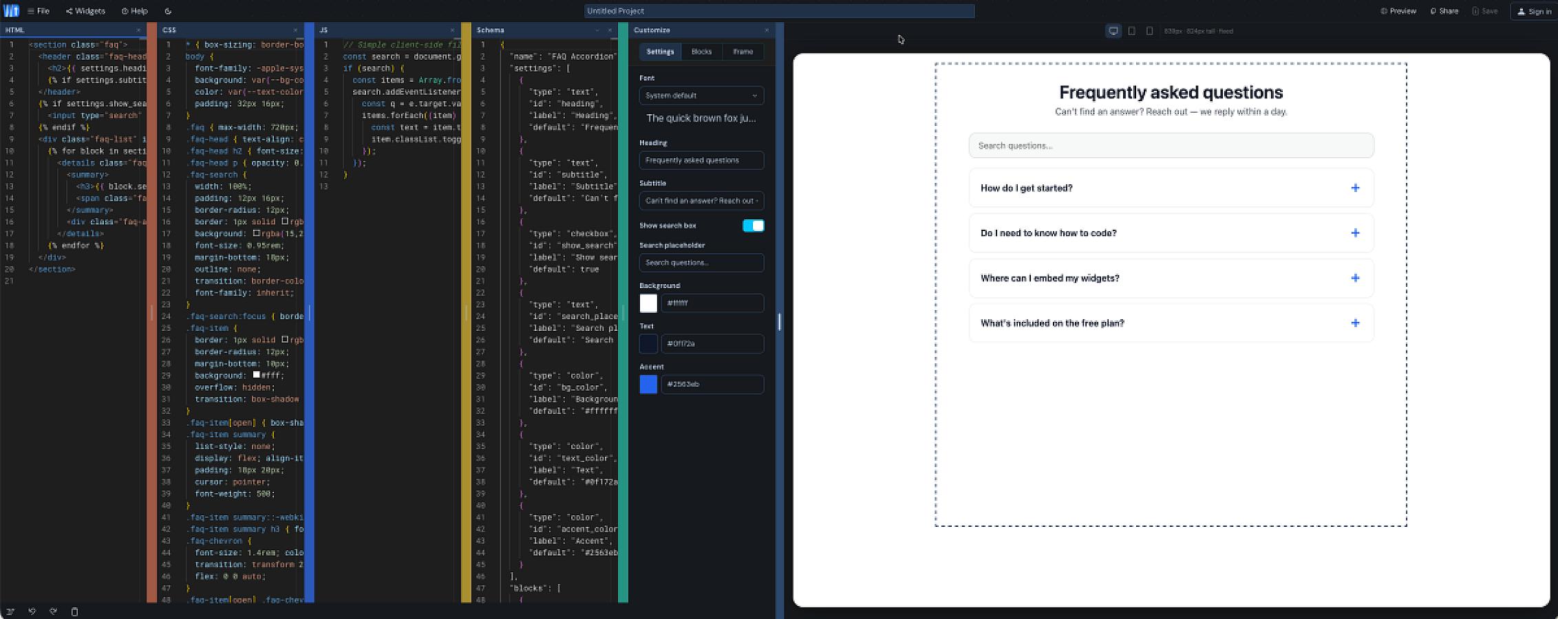 WebDyi screenshot 1